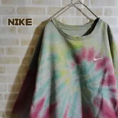 NIKE　ナイキ　スウェット　トレーナー　タイダイ柄　グレー