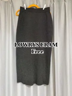 新品未使用！LOWRYS FARM タイトスカート ブラック Free