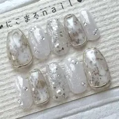 メルカリ便 ネイルチップ 現品 ニュアンス ちゅるん ネイル NO.429