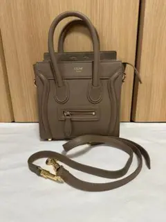 CELINE ブラウン ショルダーバッグ
