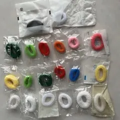 ①ヘアゴム　20個　アメニティ　まとめ売り