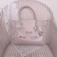 melume A4リボントートバッグ