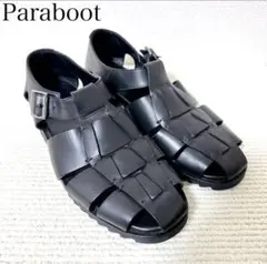 【早い者勝ち】Paraboot PACIFIC グルカサンダル 黒 レザー 43