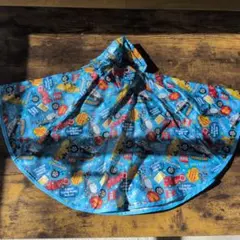 ベビーレインコート 車デザイン 80-100cm