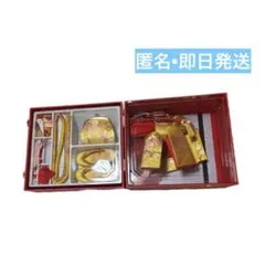 美品　七五三　3歳　5歳　作り帯　箱せこセット　草履　バッグ　ケース付き　即日