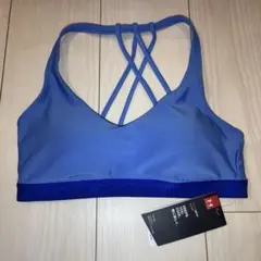 【新品未使用】Under Armour ブルー スポーツブラ LGサイズ