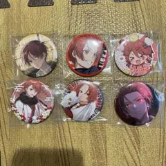 いれいす　りうら様　缶バッジ6点セット