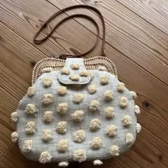larone ラロネ　ラフィアショルダーバックのサムネイル