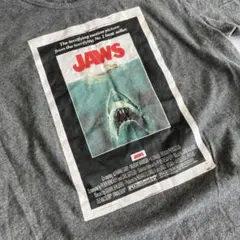【レトロ古着】JAWSジョーズ ムービー 映画Tシャツ L オフィシャル