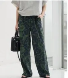 ☆Spick&Span☆ファジーフラワーイージーパンツ☆36サイズ☆ - メルカリ