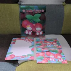 Hello Kitty メモ用紙セット さくらんぼデザイン　山形