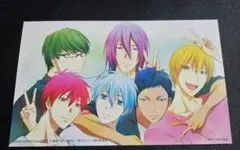 黒子のバスケ　非売品　プロモ　エンドカード　ブロマイド　キセキの世代