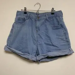 デニムショートパンツ ライトブルー