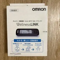 OMRON 活動量計 HJA-3071T-BK ブラック 箱付きのサムネイル