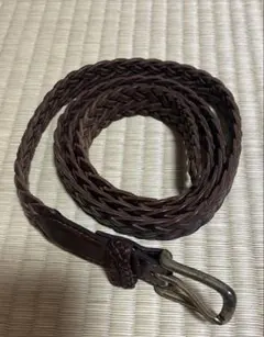 L.L.Bean レザー メッシュベルト ブラウン 40のサムネイル
