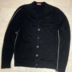 DIESEL ブラック カーディガン