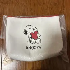 スヌーピー　ポーチ&ミラーセット