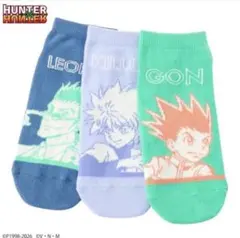 HUNTER×HUNTER 3足ソックスセット 23-25cm しまむら