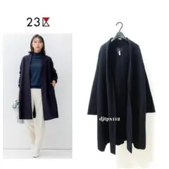 極美品 23区 2022AW コンプレストパイルコーディガン*38*羽織りコートのサムネイル