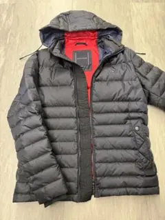 トミーヒルフィガーダウンジャケット S 黒