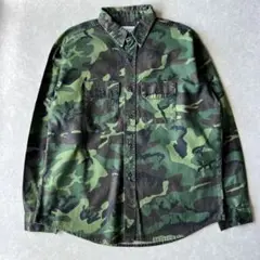 80’S FIVE BROTHER WOODLAND CAMO SHIRT 迷彩