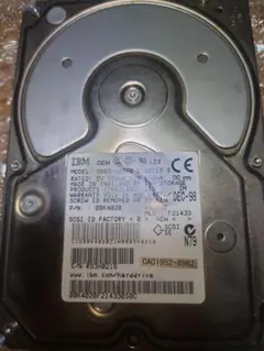 IBM HDD DDRS-34560 4.56GB ジャンクのサムネイル