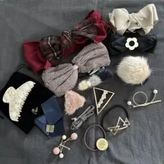 ヘアアクセサリー　まとめ売り　15点