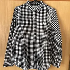 coen チェック柄 長袖シャツ Mサイズ