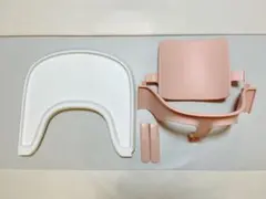 【美品4点セット】ストッケ トリップトラップベビーセット&トレイ