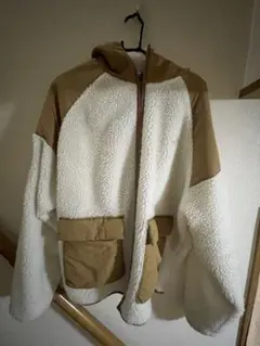 new balance ボアコンビフーデッドジャケット 2XL