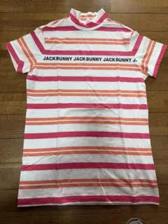 JACK BUNNY ストライプモックネックシャツ