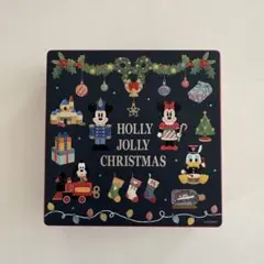ディズニーお菓子の缶　クリスマス　中身なし