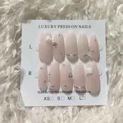 現品 ネイルチップ ワンホン韓国 ベイビーブーマー バラ ちゅるん スナ系