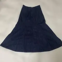 LEE×earth music & ecology コラボ　デニムロングスカート