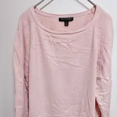 BANANA REPUBLIC 【M】ピンク 長袖ニット セーター トップス
