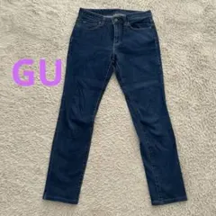 GU ブルー スキニーデニム　６４センチ
