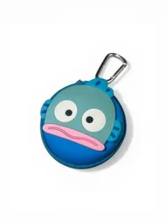 【サンリオ】ハンギョドン マカロン型ポーチ カラビナ付き