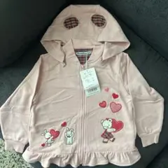 ファミリア　フード付きパーカー　トレーナー地　裏毛