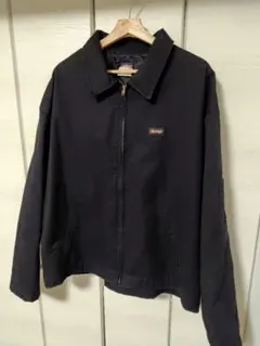 Dickies ジップ　ジャケット　L　 中綿　ベルベルジン　00s　ブラック