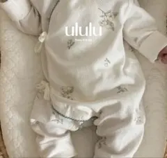 ululu 《puripura》newborn cotton coverall