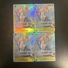 ワンピースカード ナミ EB03-053 SR 4枚セット