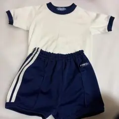 体操服 上下セット ネイビー ホワイト