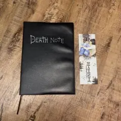 DEATH NOTE デスノート レザー風ノート＆エル(L)限定しおりセット