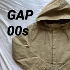 GAP フード付き　コート　2000年代　古着　ギャップ　アメカジ　コットン　春のサムネイル