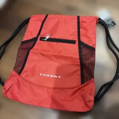 LUCENT ナップサック XLB3931 レッド　テニス　新品　未使用