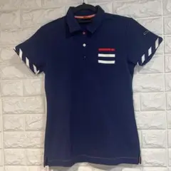 PUMA ネイビー ポロシャツ M