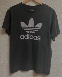 ヴィンテージ　90s アディダス　黒タグ　半袖Tシャツ M