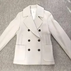 Adam et ROPE  アダムエロペ メルトンウールPコート ピーコート