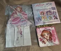 アイカツプリパラ　あかりちゃんアクスタ　プレートチャーム