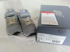 New Balance 996 スニーカー 17.0cm ブルーグレー